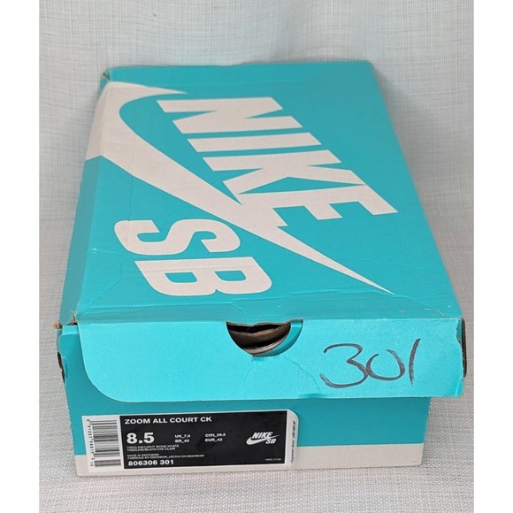 Nike Zoom All Court CK Treeline/Light Bone-White US Mens Size 8.5 806306 301 main image 10